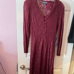 All That Jazz maxi lace dress